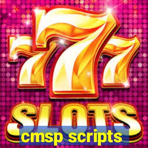 cmsp scripts